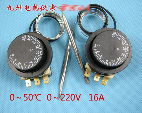 Thermostat Temperature Control Switch Mechanical Temperature Controller Thermal Switch 0-40 Degrees 50 Degrees 60-Degree ► Photo 1/3