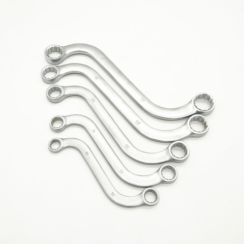 High-quality steel S-type double-headed special-shaped fastening wrench hardware repair tool ► Photo 1/6