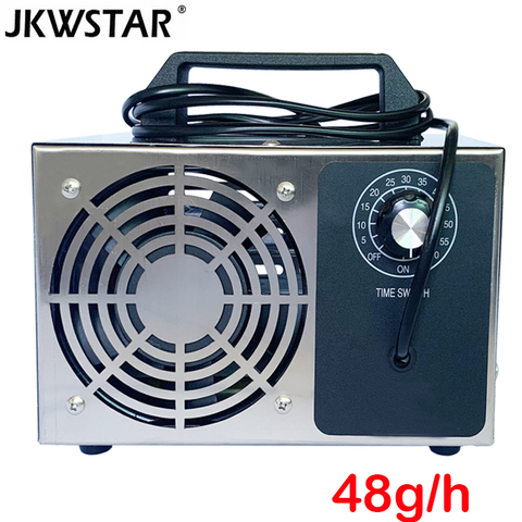 220V 48g/h  O3 Ozone Generator 28g/h Ozonator machine air purifier Air Cleaner deodorizer  with Timing Switch ► Photo 1/6