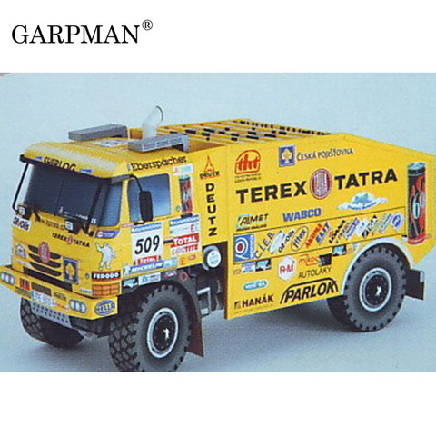 20cm Dakar 2006 Tatra 815 Truck Fine Edition 3D Paper Model ► Photo 1/4