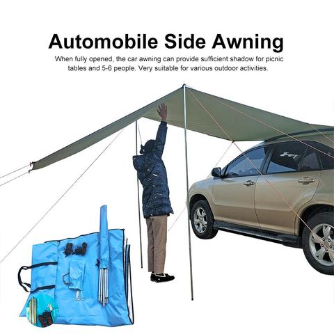 S M L Awning Waterproof Tent Shade Ultralight Awning Canopy Sunshade Outdoor Camping Tent For Car SUV MPV Trucks Hatchbacks ► Photo 1/6