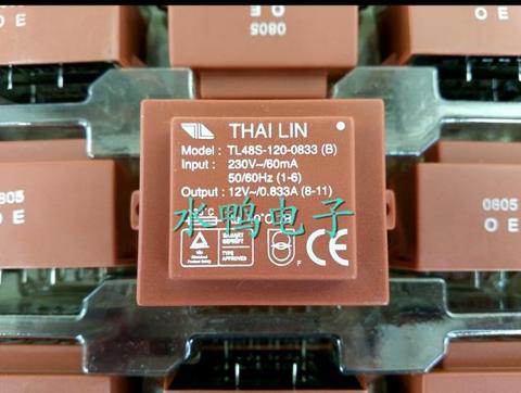 1pcs TL48S-120  Sealed transformer 10W input 220V output single 12V 0.8A TL48S-120 ► Photo 1/1