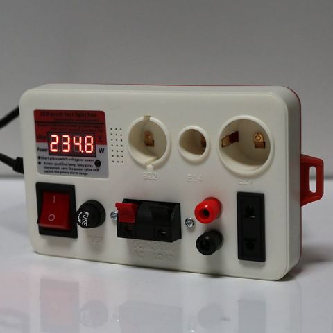 LED Quick Test Light Box Voltage Power Tester for E27 B22 E14 Lamp Bulb w Buzzer ► Photo 1/5