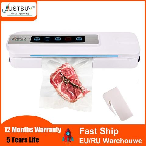 LCD Touch With Cutter Vacuum Packing Machine Sous Vide Vacuum Sealer For Food Storage New Food Packer Vacuum Bags for Packaging ► Photo 1/6