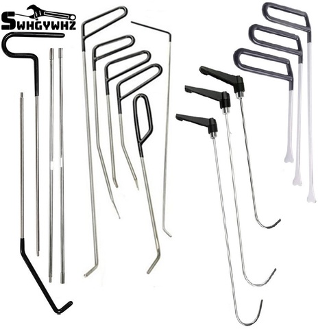 Guard Paitless Dent Repair Tools Rod Hooks Tools Kit Window For Car Dent Removal Hook Tools Push Rod ► Photo 1/6