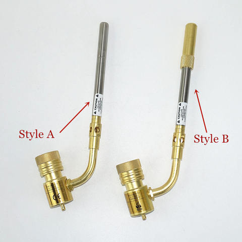 Gas Burner Mapp Welding Torch Flame Brazing Gun CGA600 BBQ Heating Quenching HVAC Plumbing Soldering Blowtorch ► Photo 1/6