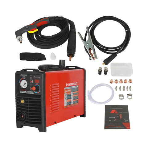 CNC IGBT Cut55i LCD Blow-back Non-HF Pilot Arc Plasma Cutting machine Voltage 120V/240V, plasma cutter CNC ► Photo 1/5