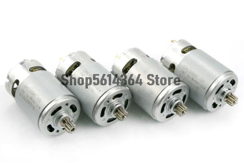 RS550 Motor 11 Teeth  10.8V 12V 14V14.4V 16.8V 18V Gear 3mm Shaft For Cordless Charge Drill Screwdriver 550 ► Photo 1/2