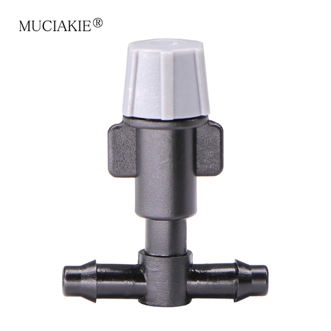 MUCIAKIE 25PCS Single Hole Micro Drip Sprayer With 4/7mm Pipe Barbed Tee Connectors Garden Misting Atomizing Irrigation System ► Photo 1/6