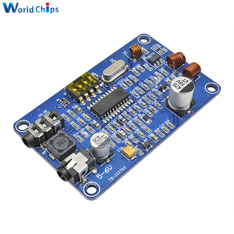 High Stability Frequency! BH1417 200M 0.5W Digital Radio Station PLL Wireless Two Channel Stereo FM Transmitter Module 5-6V DC ► Photo 1/6