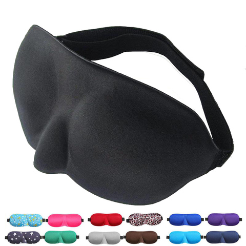 3D Sleep Mask Natural Sleeping Eye Mask Eyeshade Cover Shade Eye Patch Women Men Soft Portable Blindfold Travel Eyepatch 1Pcs ► Photo 1/6