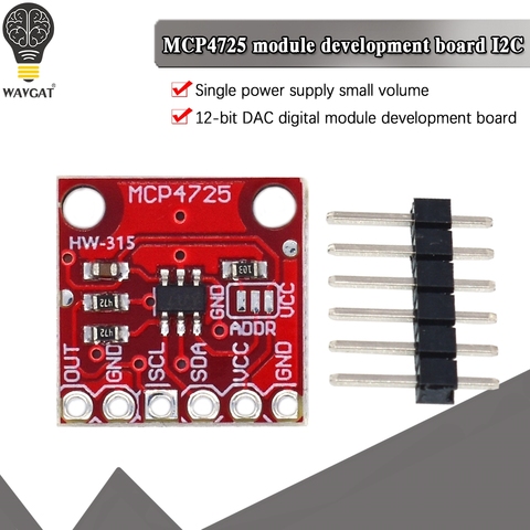 MCP4725 I2C DAC Breakout module development board ► Photo 1/6