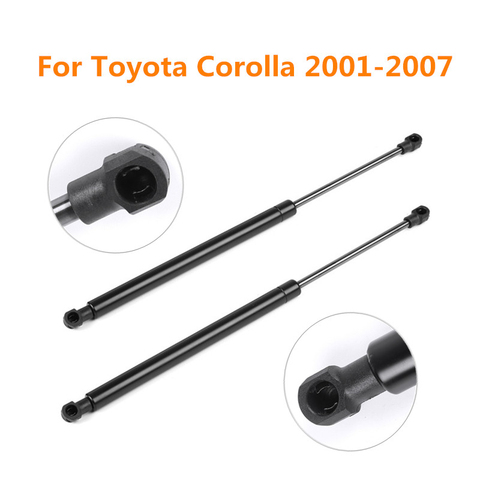 2X Rear Trunk Tailgate Boot Gas Spring Shock Lift Struts Supports Rod Arm Bars For Toyota Corolla 2001-2007 ZZE120 ZZE121 CDE120 ► Photo 1/6