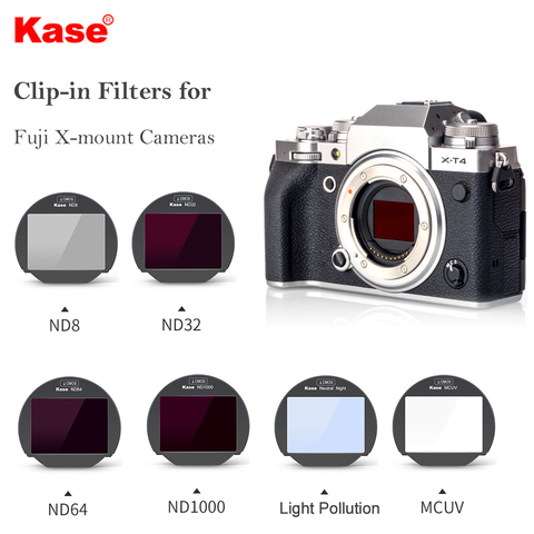 Kase Built-in CMOS Protector MCUV/Neutral Density ND/Light Pollution Filter for Fuji X-mount Camera  X-T4 X-T3 X-T30 X-PRO3 X-H1 ► Photo 1/6