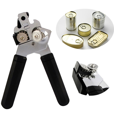 Multifunctional Stainless Steel Professional Tin Manual Can Opener Craft beer Grip Opener Cans Bottle Opener kitchen gadgets ► Photo 1/6