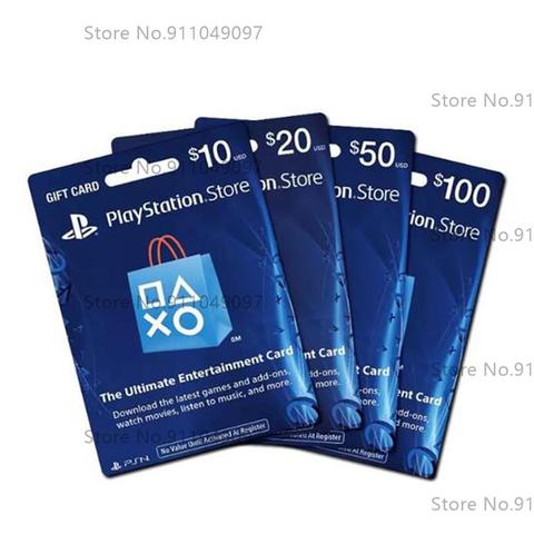 fordel tekst Egnet US Sony Playstation Network Store Gift Card PSN Gift Card PS4 PS3 PS Vita  Redeem 10/20/30USD - Price history & Review | AliExpress Seller - Online  Game Card Store | Alitools.io