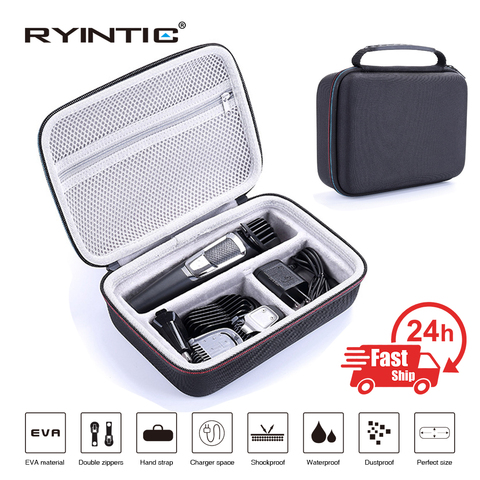 EVA Storage Travel Portable Box Cover Bag Case for Philips Norelco Multigroom Series 3000 5000 7000 MG3750 MG5750/49 MG7750/49 ► Photo 1/6