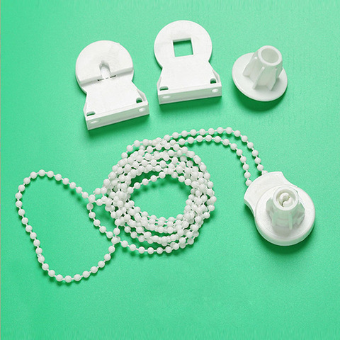 Bead Chain Curtain 25/28/38mm Kit Roller Blind Shade Curtain Accessories Home Decor Bracket Cluth Control Ends ► Photo 1/6