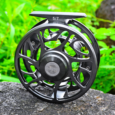 PROBEROS 3+1 BB Fly Fishing Wheel 5/7 7/9 9/10 WT Fly Fishing Reel CNC Machine Cut Large Arbor Die Casting Aluminum Fly Reel ► Photo 1/6