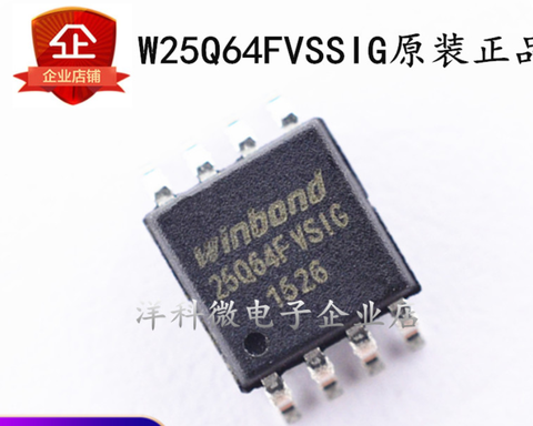 Xinyuan 10pcs W25Q64FVSSIG W25Q64 25Q128 W25Q128FVSG W25Q64BVSSIG  25Q64FVSSIG W25Q64FVSIG W25Q128FVSSIG SMD 25Q16 25Q32 SOP-8 ► Photo 1/1