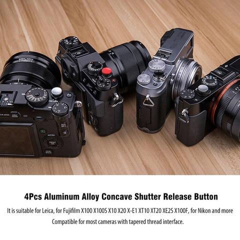 4PCS Durable Triggers Soft Shutter Release Button SLR Micro Camera Accessories For Fuji FujiFilm XT2 XT3 XT10 XT20 XT30 Smallrig ► Photo 1/6