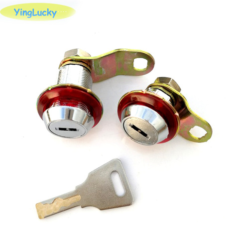 yinglucky 1pcs plastic core 35mm and 45mm CAM door lock key lock for jamma arcade pinball games machines ► Photo 1/4