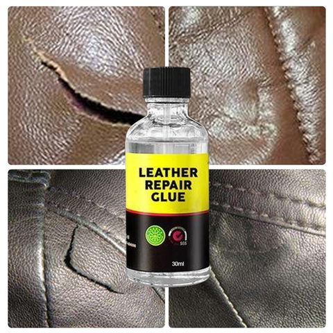 30/ 50ml Car Leather Repair Glue Car Seat Maintenance Leather Care Liquid Rubber Leather Gel Sofa Car Leather Adhesive Glue ► Photo 1/6