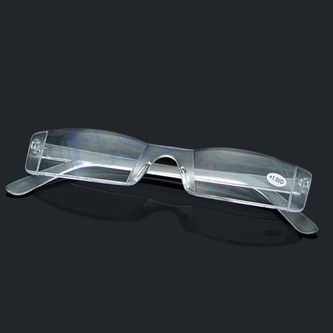 Eyeglasses Clear Rimless Ultralight Women Men Reading Glasses Case Bag Presbyopia  +1.0 1.5 2.0 2.5 3.0 3.5 4.0 Diopter ► Photo 1/2
