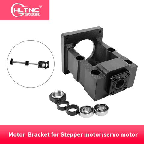 High-quality 45# Metal Motor seat/mount/ Bracket c7 c5 for name 23 24 Stepper motor/servo motor and SFU1605/1610/1604 ball screw ► Photo 1/6