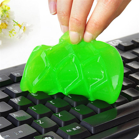 1 Pcs Cleaning Sponge Car Accessories Magic SlimeNovelty Funny Toy Glue Slime Dust Funny Toy Cleaning Glue Slime For Keyboard ► Photo 1/6