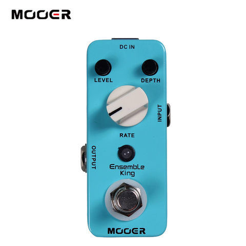 MOOER Ensemble King Analog Chorus Guitar Effect Pedal True Bypass Full Metal Shell Mini Pedal Guitar Parts & Accessories ► Photo 1/6