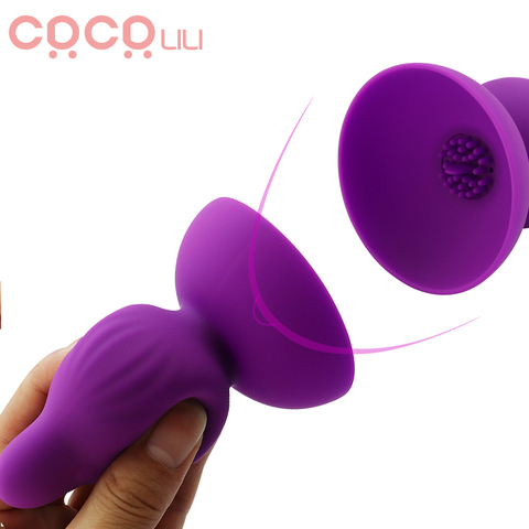 Female Breast Nipple Sucker Sex Toys For Woman Nipple Pump Vibrator Suction  Cup Breast Enlargement Massager