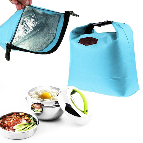 Fashion Portable Thermal Insulated Lunch Bag Cooler Lunchbox Storage Bag Lady Carry Picinic Food Tote Insulation Package 882800 ► Photo 1/6