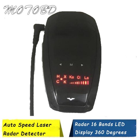 Free Ship V1 Radar Detector 16 Bands LED Display 360 Degrees Radar Detection Devices Anti Radar Detector Vehicle Speed Control ► Photo 1/6