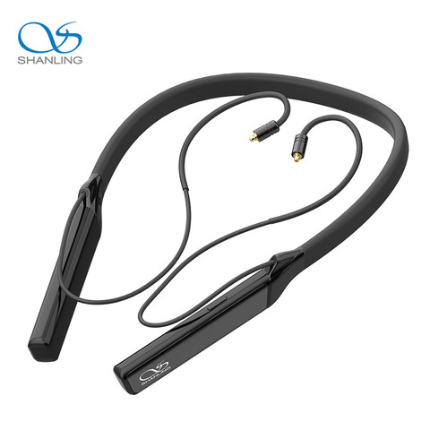 New brand Shanling MW200 AK4377A CSR8675 Bluetooth 5.0 Neckband Sports MMCX Earphone Cable Codecs Adapter IPX4 LDAC LHDC aptX HD ► Photo 1/6