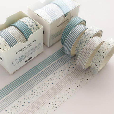 DIY WashiTape Set Masking Tape Scrapbook Decorative Paper Adhesive Sticker PVCA 