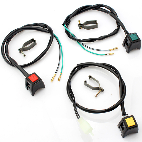 New 1pcs ON OFF Switch Motocycle Engine Starter Kill Switch Fit For KTM HONDA KAWASAKI SUZUKI YAMAHA ► Photo 1/6