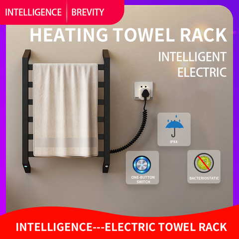 Bathroom fittings Electric heated towel rack, towel dryer, stainless steel towel rack.Sterilizing  Smart towel rack 114 ► Photo 1/6