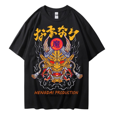 2022 T-Shirt Men's trend New Style Bull Demon King Printed Tee Shirt Summer Casual Cotton Tops ► Photo 1/1