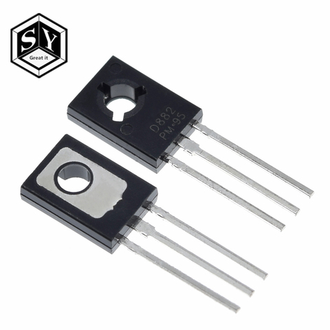 10PCS/Lot Triode Transistor D882 2SD882 3A/40V TO-126 NPN Power Triode New Original ► Photo 1/6