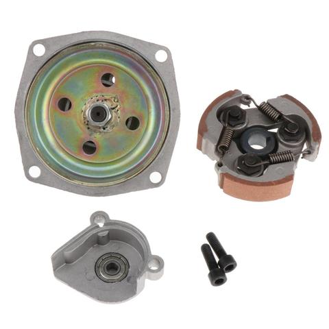 7T Gear Box Clutch Drum Bell Housing for 47cc 49cc Pocket Quad Dirt Bike, Silver ► Photo 1/6