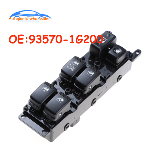 Car For KIA RIO 2007 2008 2009 High Quality Power Window Master Switch 93570-1G200 935701G200 ► Photo 1/6