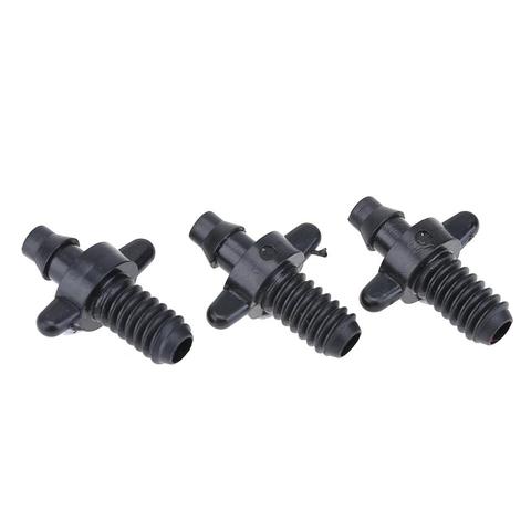 50/100Pcs 6mm Single Barbed Connector for 4/7mm PVC Hose Home Garden Drip Irrigation Fittings Watering Hose Connector New ► Photo 1/6