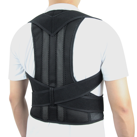 Aptoco Posture Corrector Back Posture Brace Clavicle Support Stop Slouching  and Hunching Adjustable Back Trainer Unisex