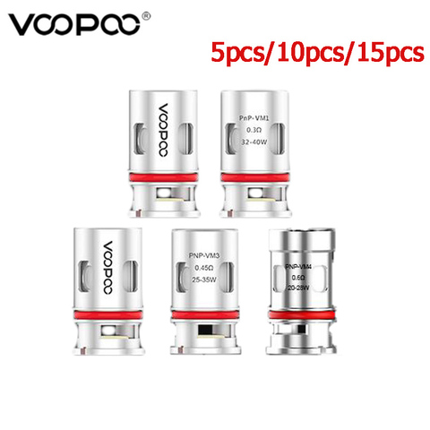 5pcs-15pcs VOOPOO PnP-VM1 PnP-VM3 PnP-VM4 Mesh Coil 0.3ohm PnP VM1 VM3 VM4 Mesh Coil For VINCI R VINCI Mod VINCI X NAVI Pod Vape ► Photo 1/1