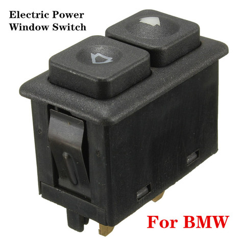 5 Pins Electric Power Window Switch Button Black For BMW E23 E24 E28 E30 L6 M5 61311381205 Car Accessories ► Photo 1/6