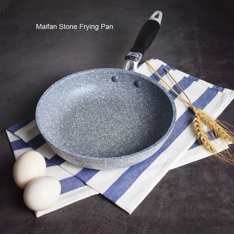 Geetest Marble Stone Nonstick Frying Pan with Heat Resistant Bakelite Handle,Granite Induction Egg Skillet,Dishwasher Safe ► Photo 1/6