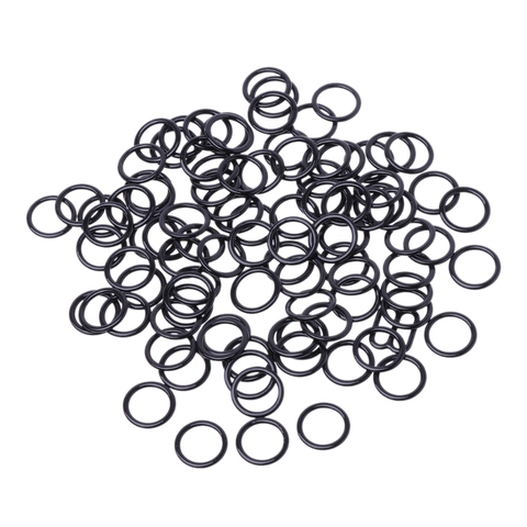 100pcs Metal Bra Strap Adjuster Slider O Ring Lingerie Supplies Sewing Craft DIY ► Photo 1/6