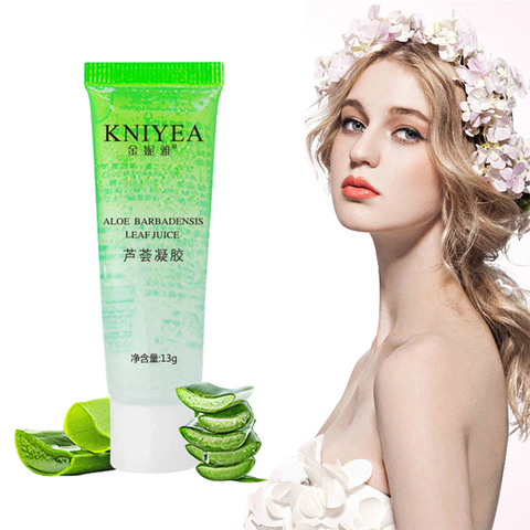 100% Pure Plants Aloe Vera Gel Sleep Mask Hyaluronic Acid Skin Rejuvenation Base Primer Moisturizing Leave-on Skin Care TSLM1 ► Photo 1/6