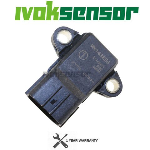 MN143855 E1T42471 MAP Sensor Intake Manifold Absolute Boost Pressure For Mitsubishi Lancer 9 Pajeiro Turbina L200 1.6L 1.3L ► Photo 1/1